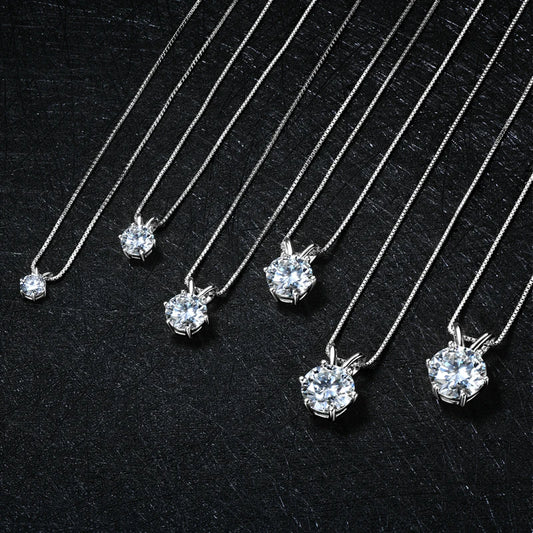 100% Moissanite Pendant