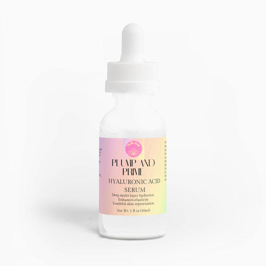 Plump and Prime Hyaluronic Acid Serum