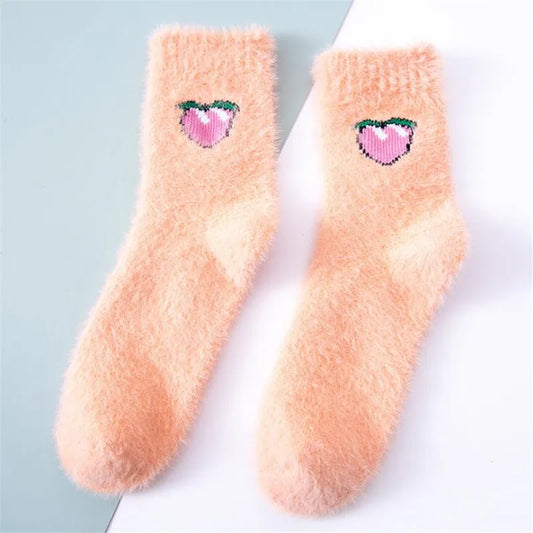 Fruit Fuzzy Socks