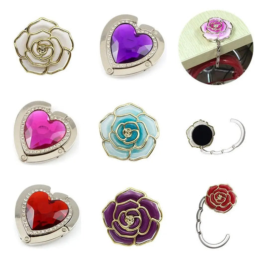 Crystal Bag Hook for Table/Desk