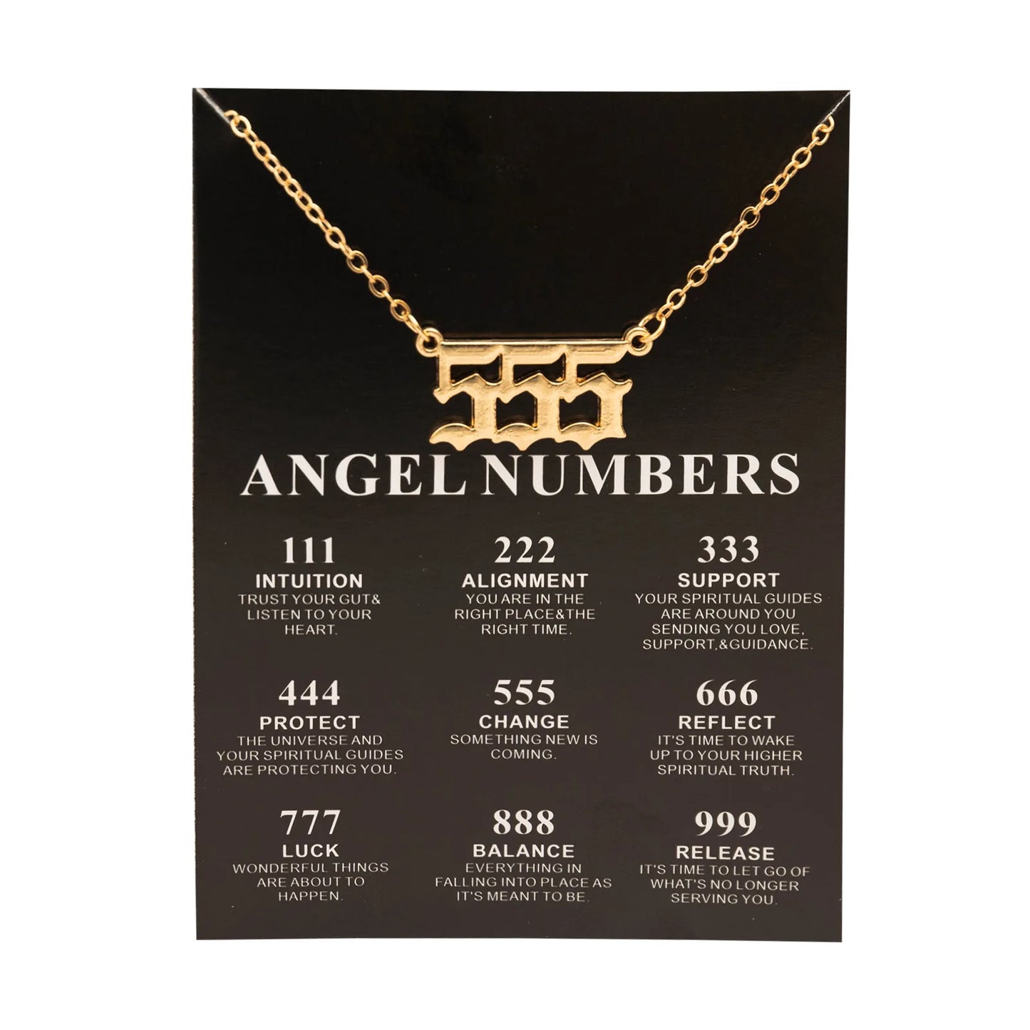 Angel Number Necklace