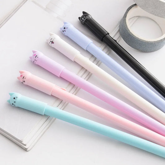 Cute Kitty Kat Pens (6pcs)