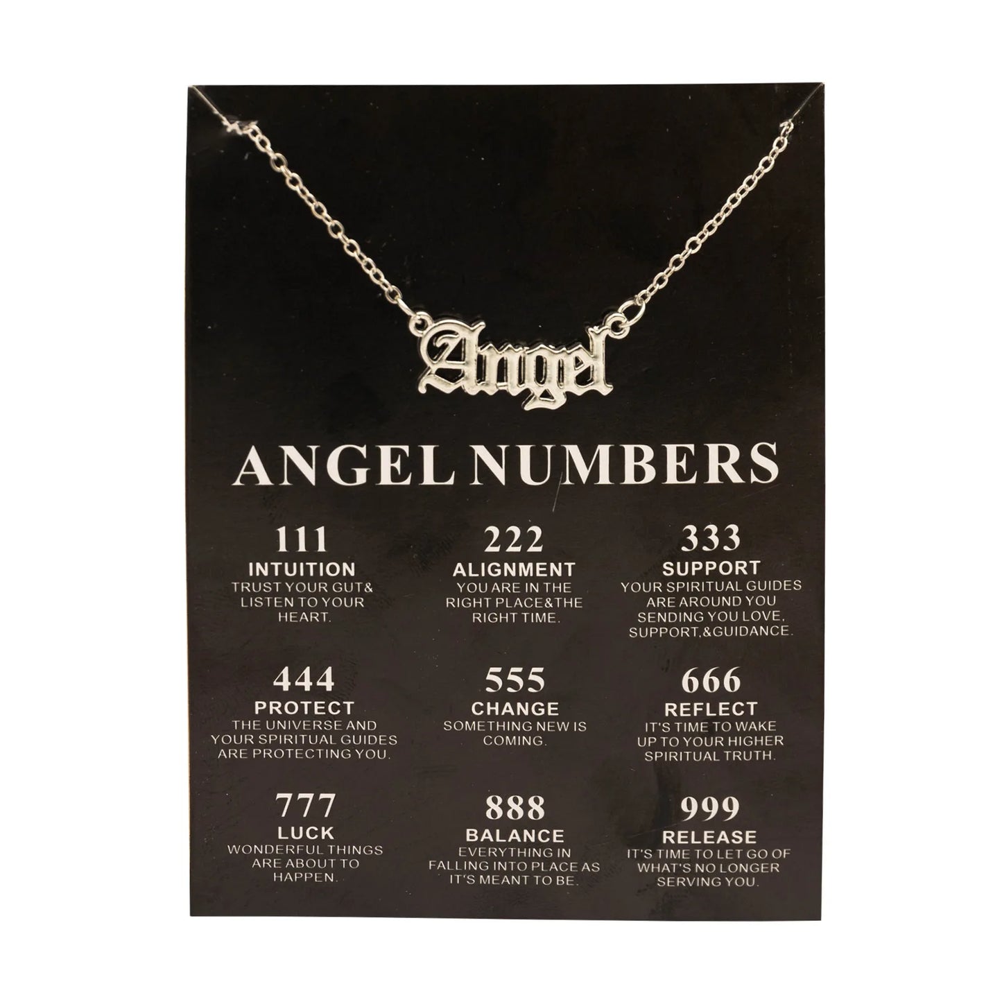 Angel Number Necklace
