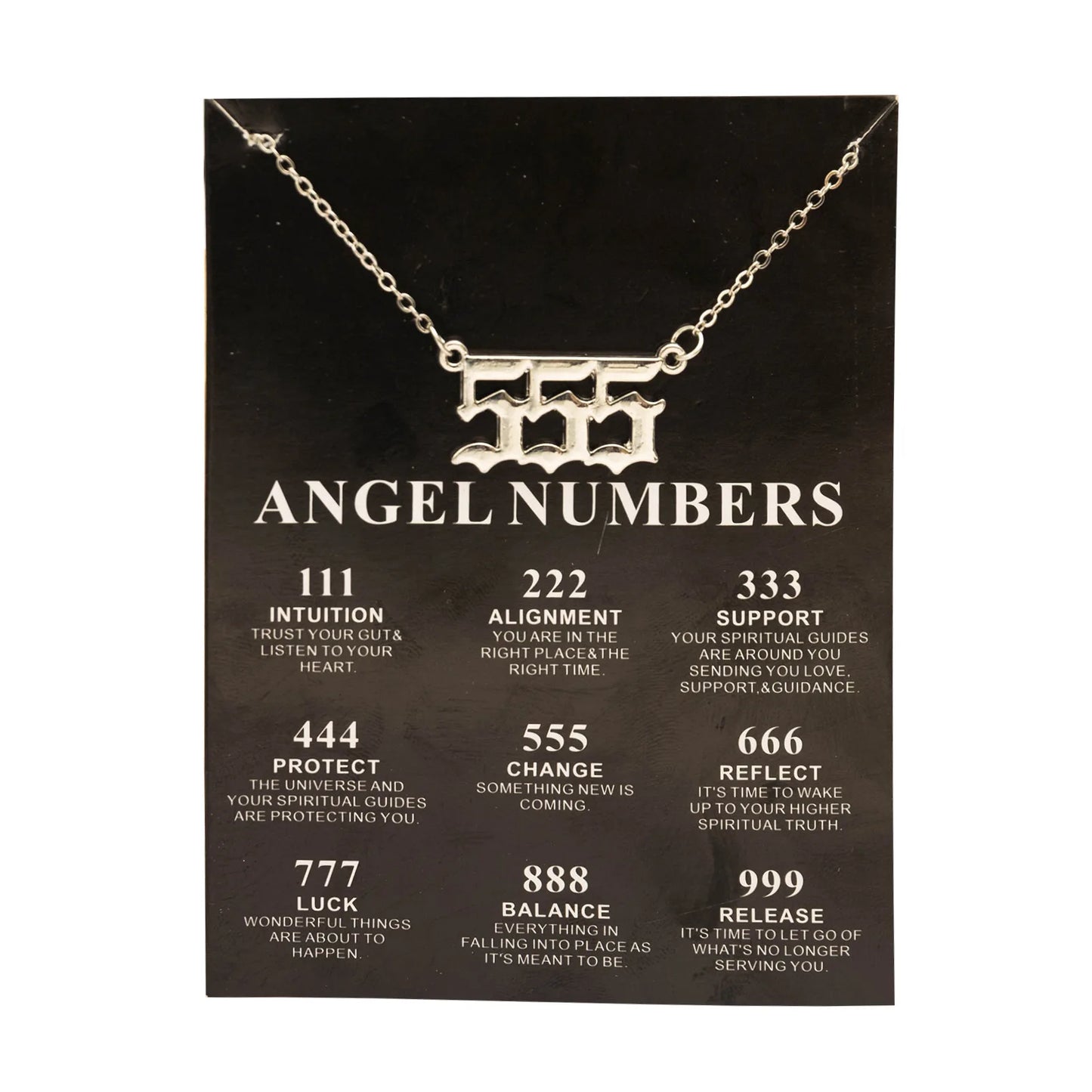 Angel Number Necklace