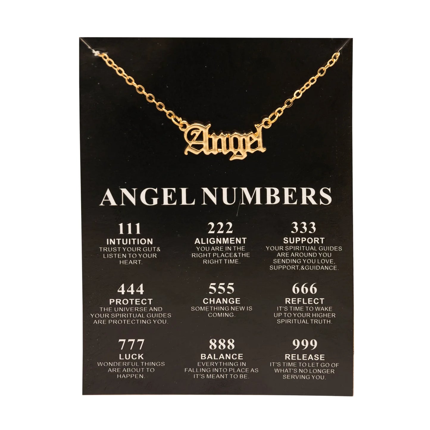 Angel Number Necklace