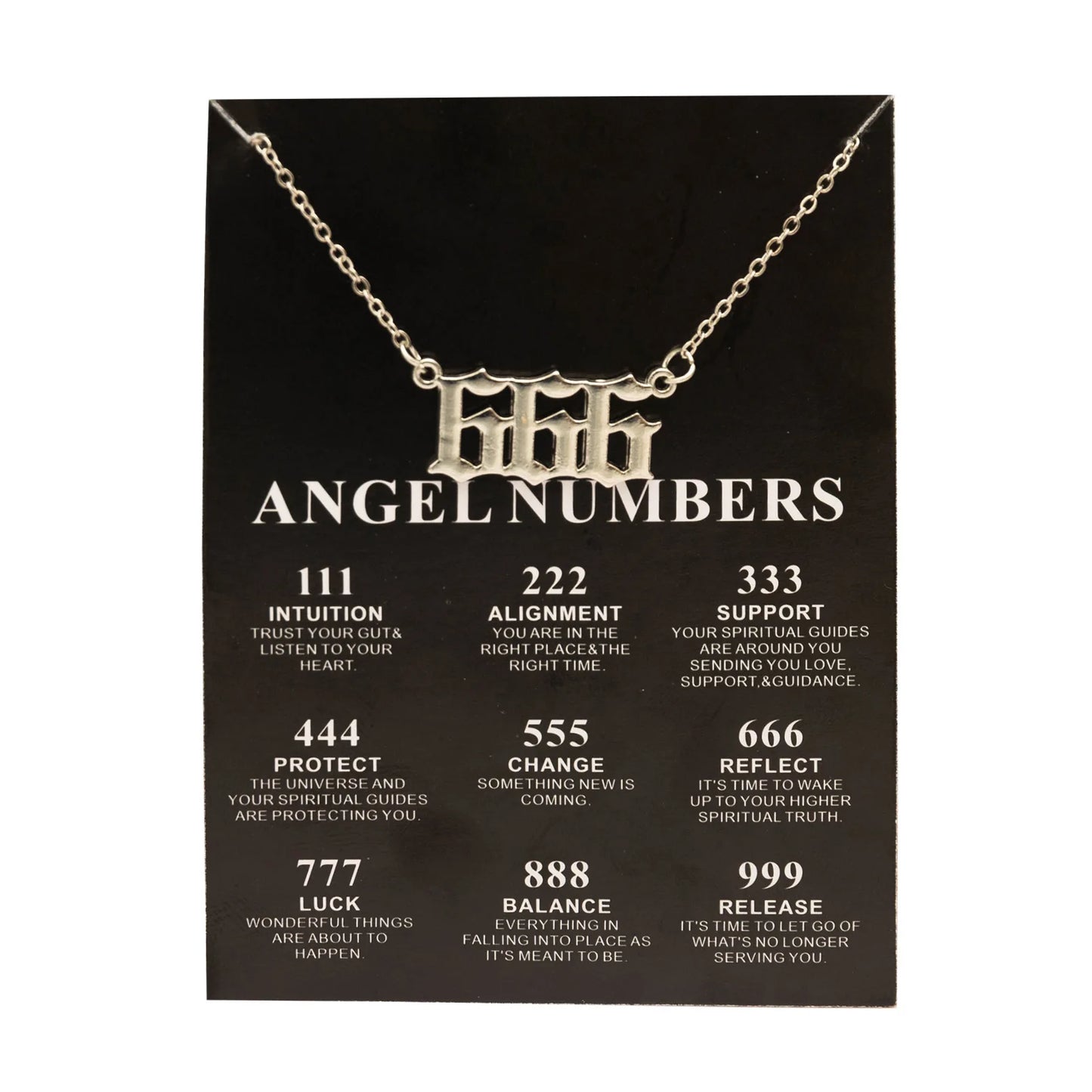 Angel Number Necklace