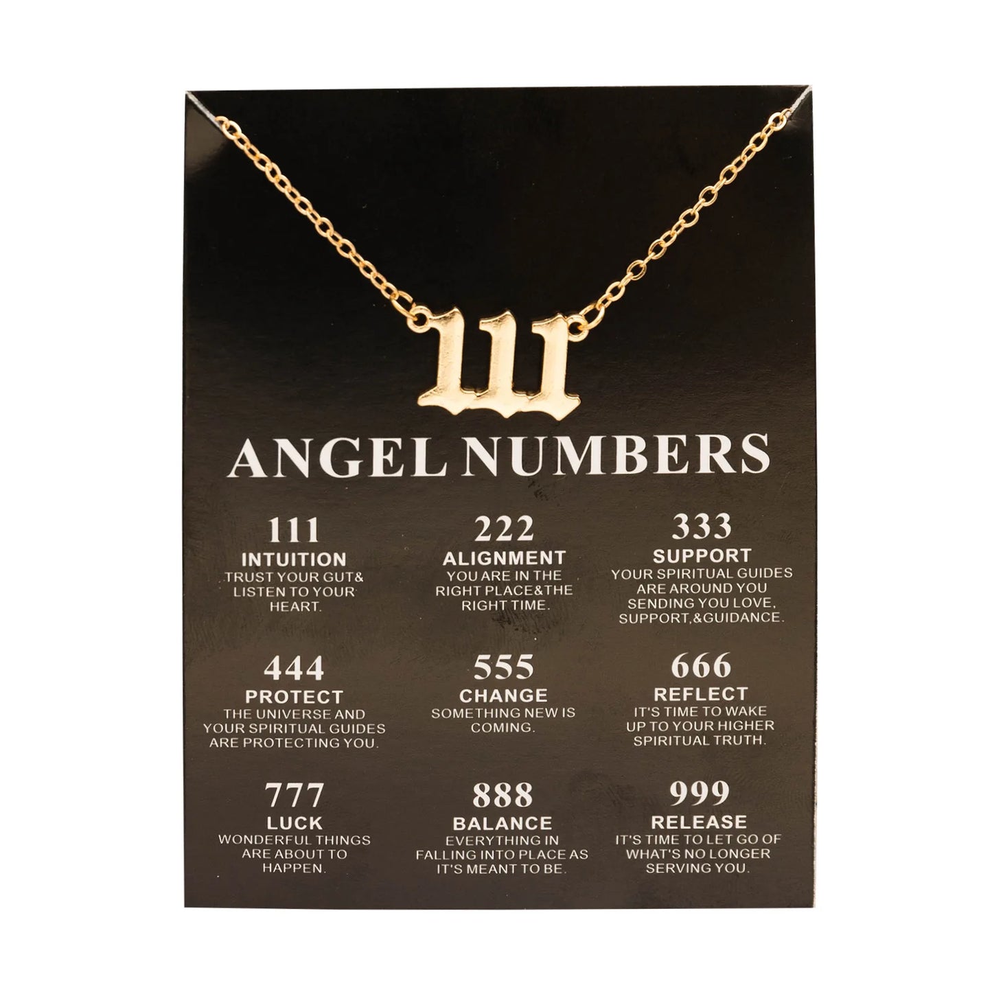 Angel Number Necklace