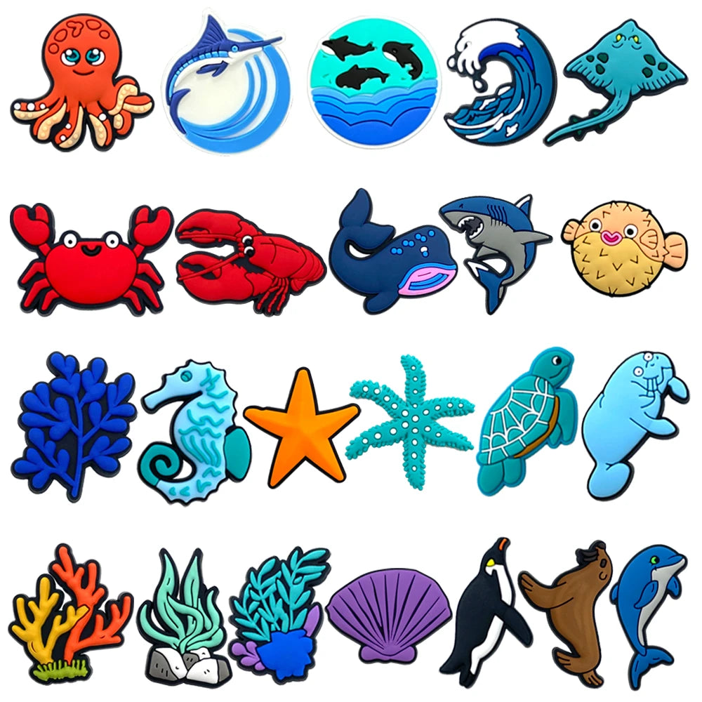 Assorted Croc Charms