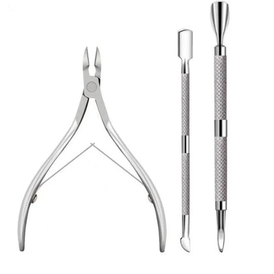 Cuticle Pusher and Nipper Set