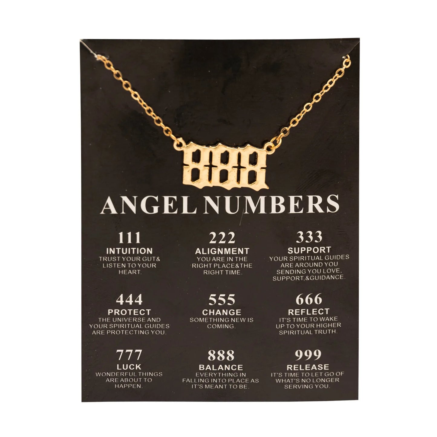 Angel Number Necklace