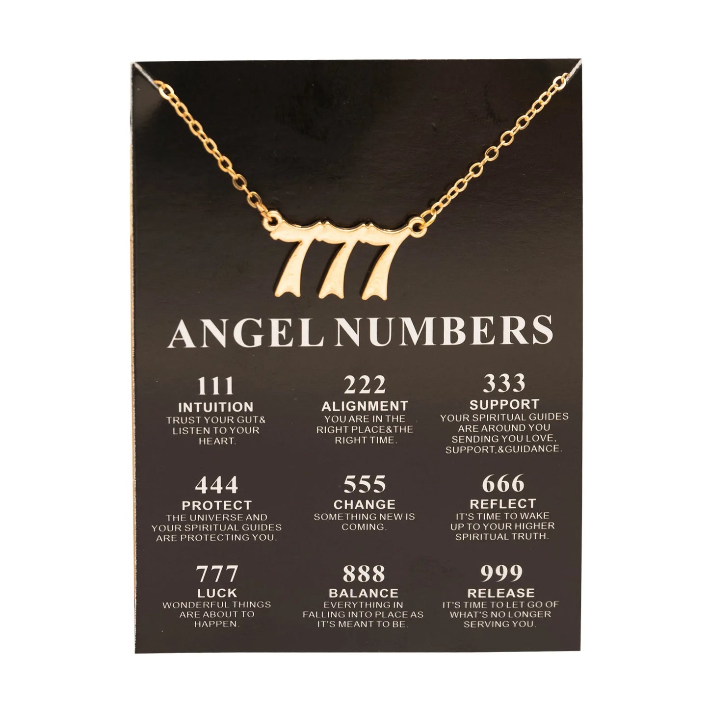 Angel Number Necklace