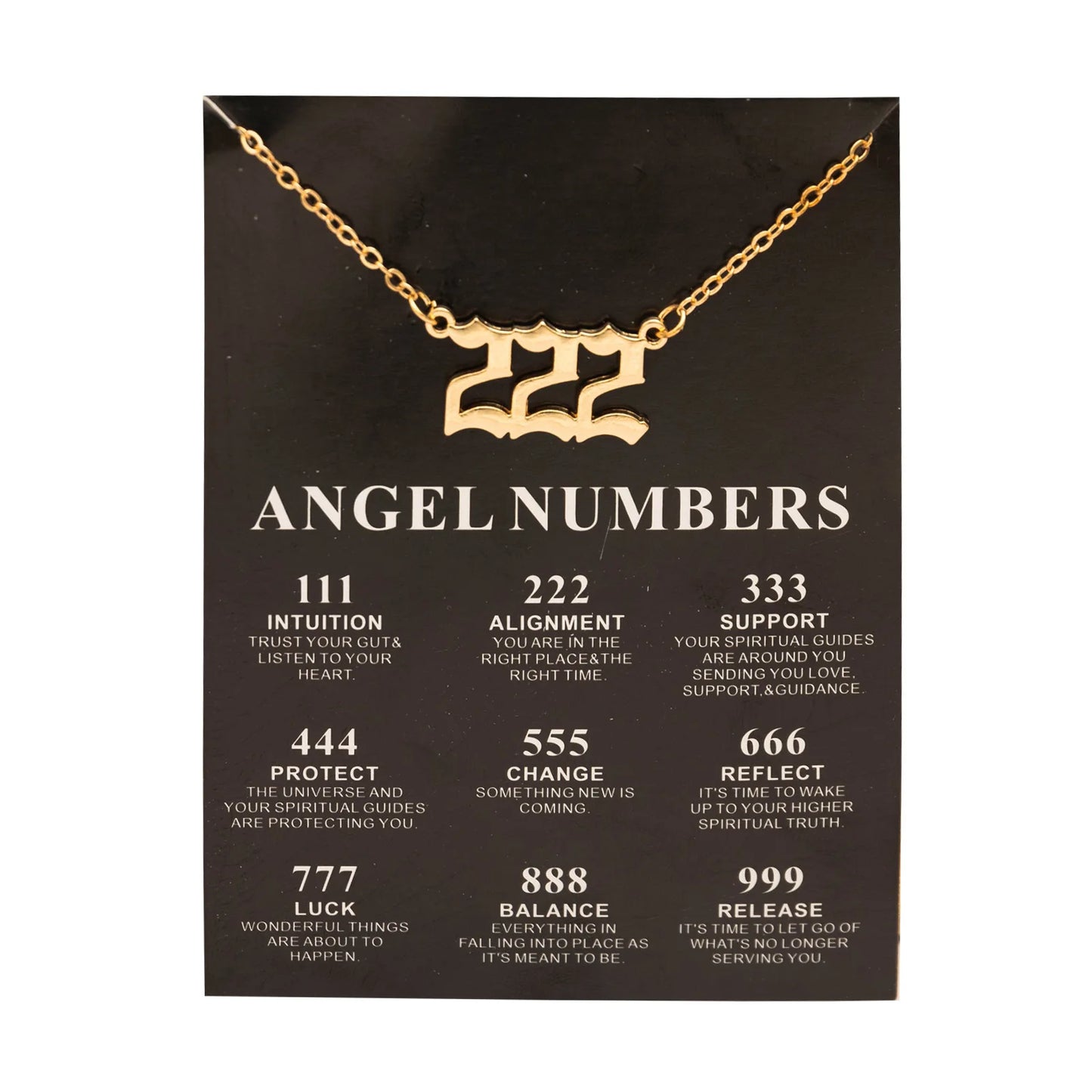 Angel Number Necklace