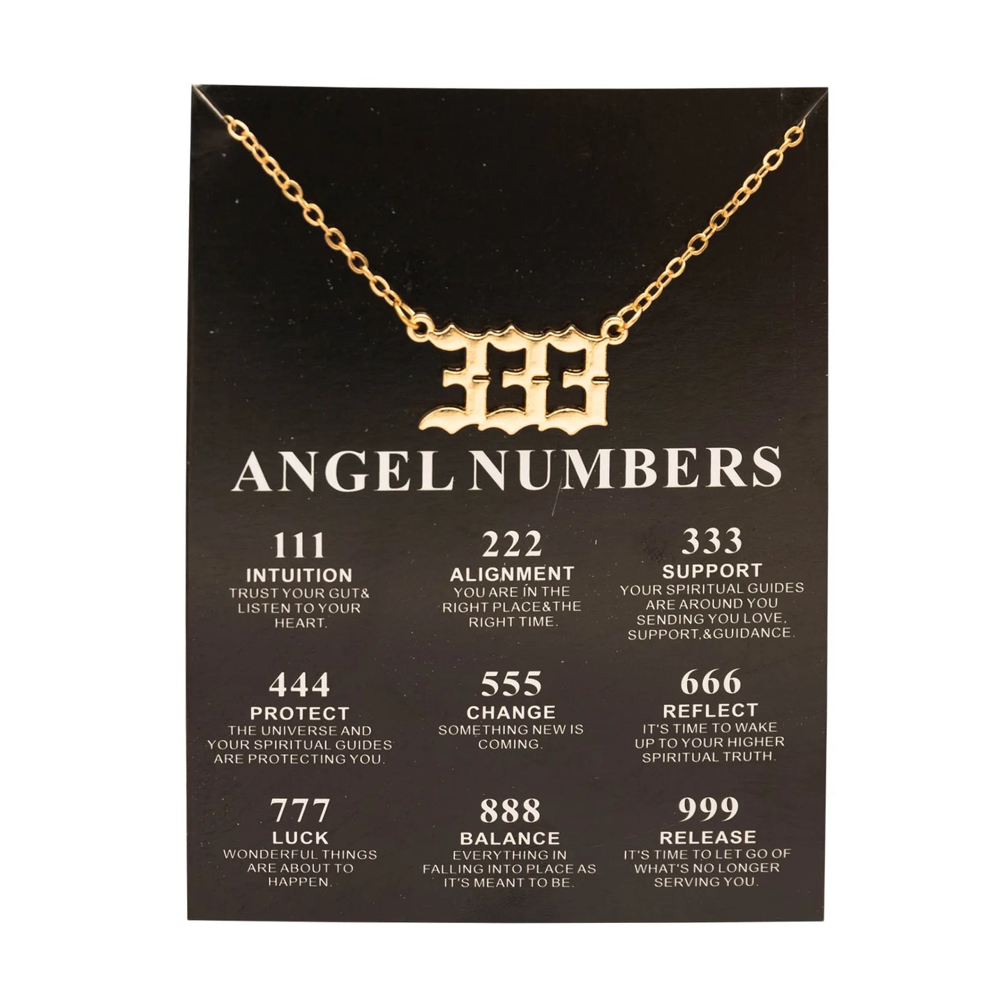Angel Number Necklace