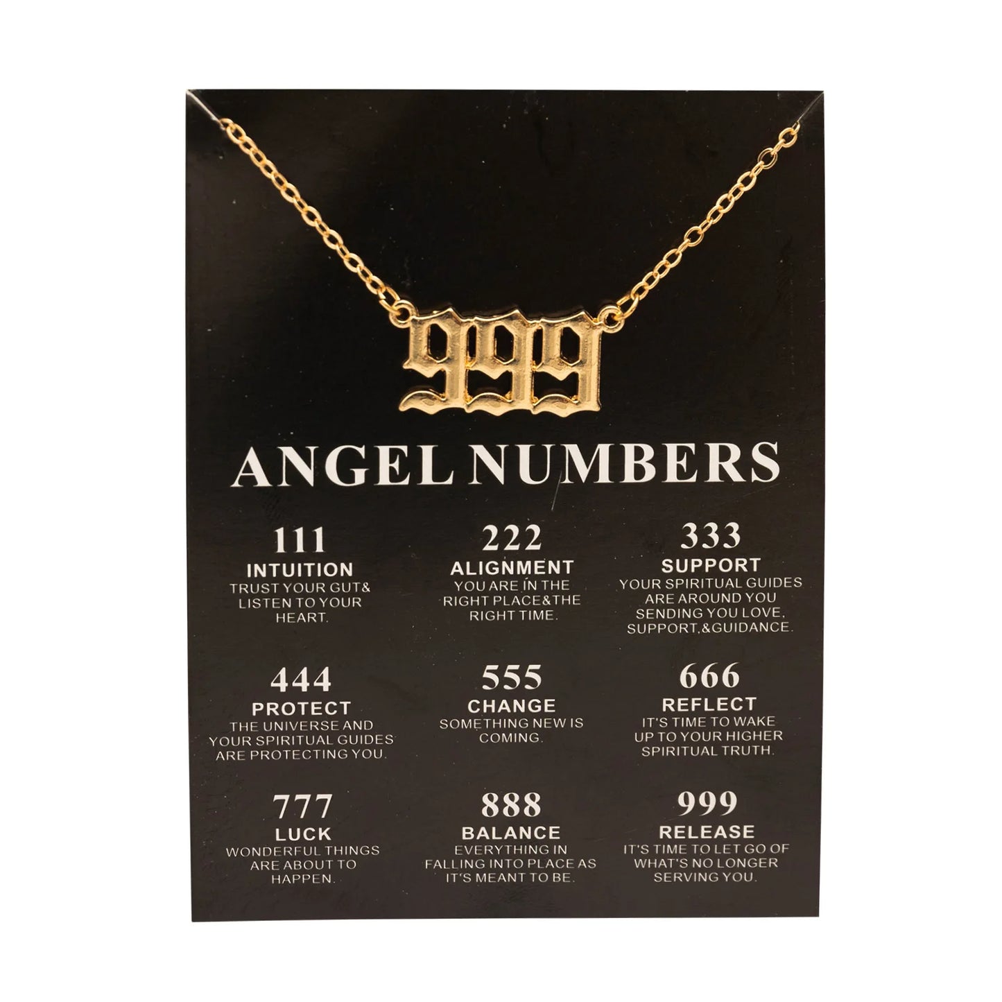 Angel Number Necklace